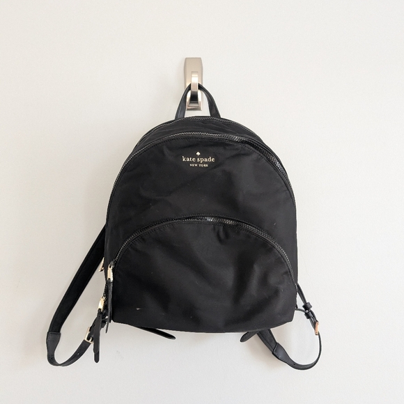 Kate Spade Karissa Black Nylon Backpack 13\